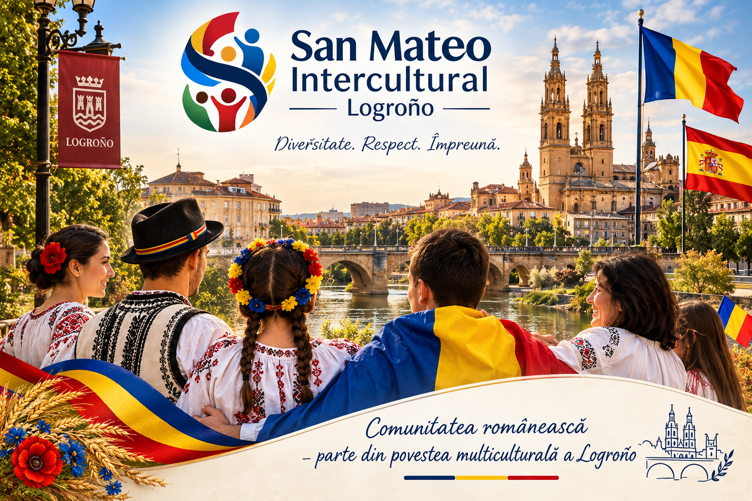 Corespondență din Logroño: Ritmuri, arome și ecouri la Festivalul Intercultural San Mateo