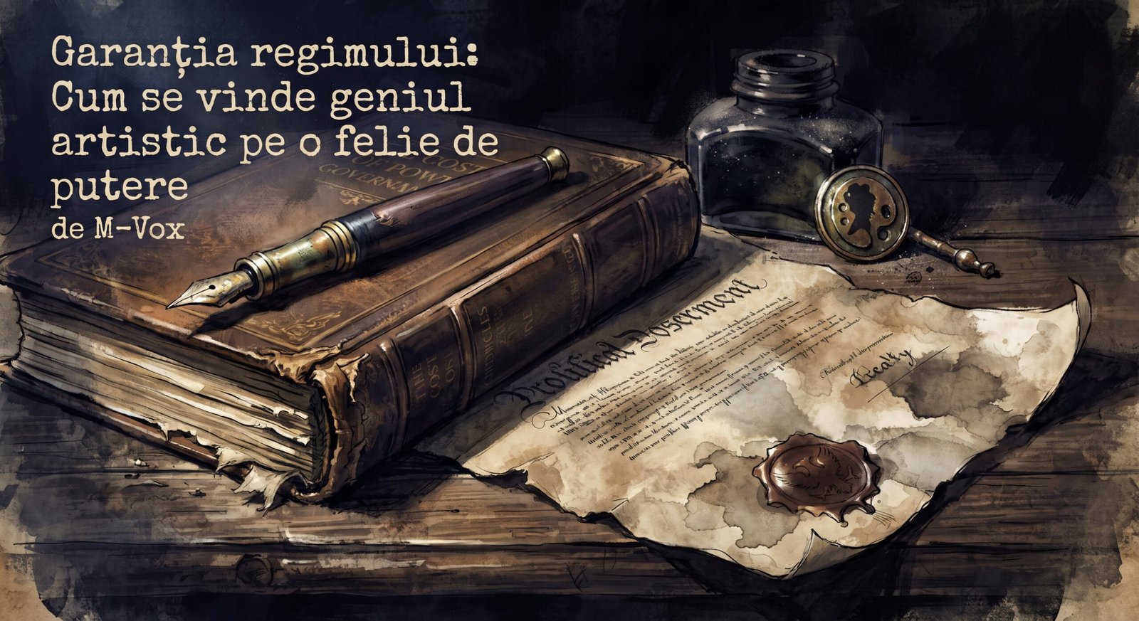 Garanția regimului: Cum se vinde geniul artistic pe o felie de putere