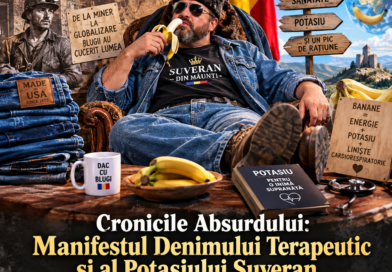Cronicile Absurdului: Manifestul Denimului Terapeutic și al Potasiului Suveran